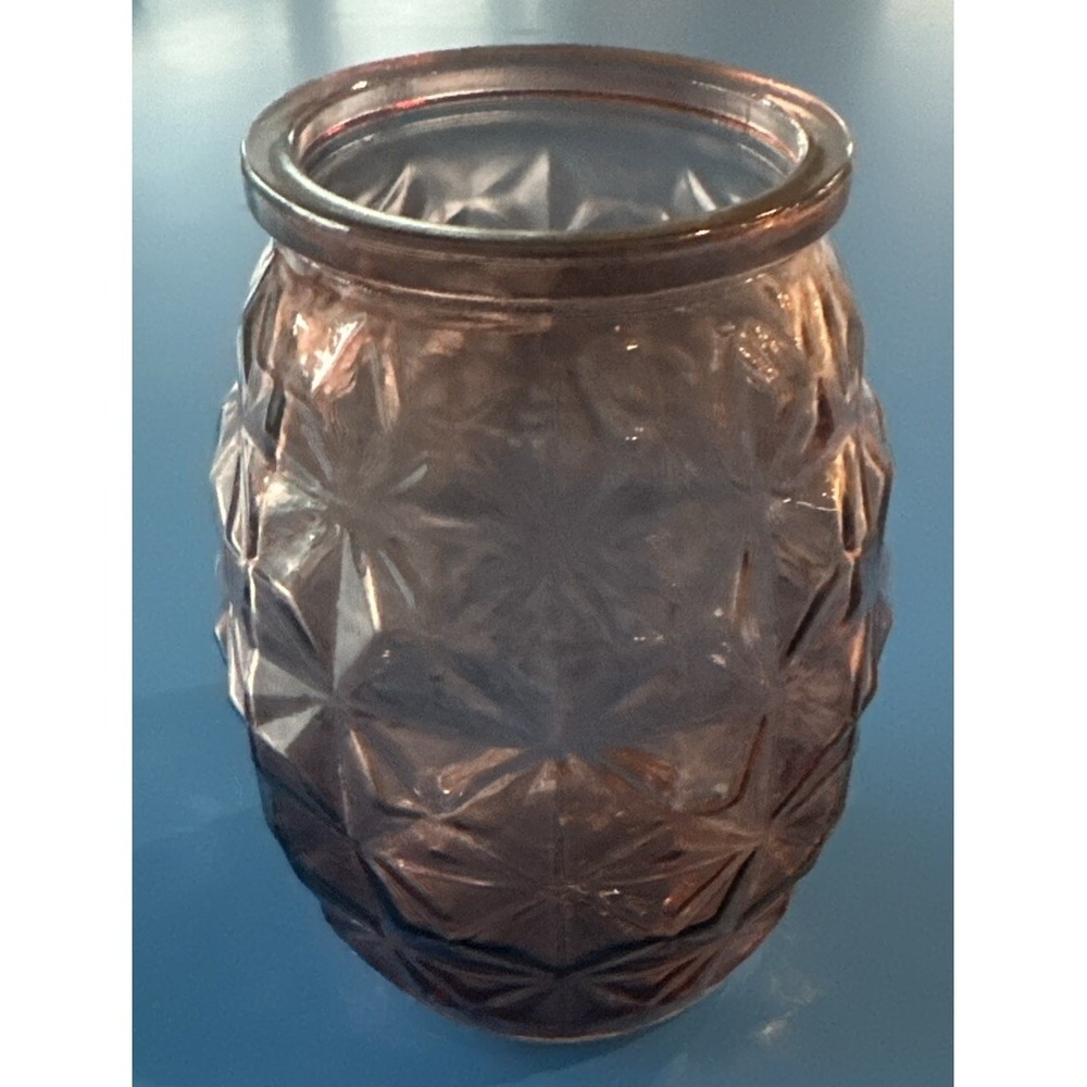 DPS Vintage Purple Glass Jar 5.5"x 3.5" Polatis
